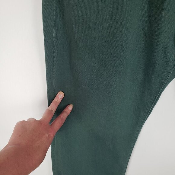 J Brand Kane Jeans Pine Green Garment Dyed Mens Size 38 x 34.5 - Picture 5 of 12